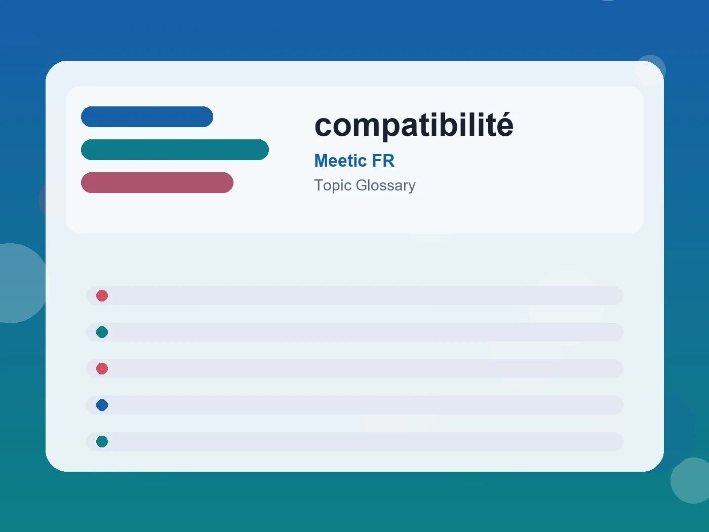 Meetic FR compatibilité guide visual