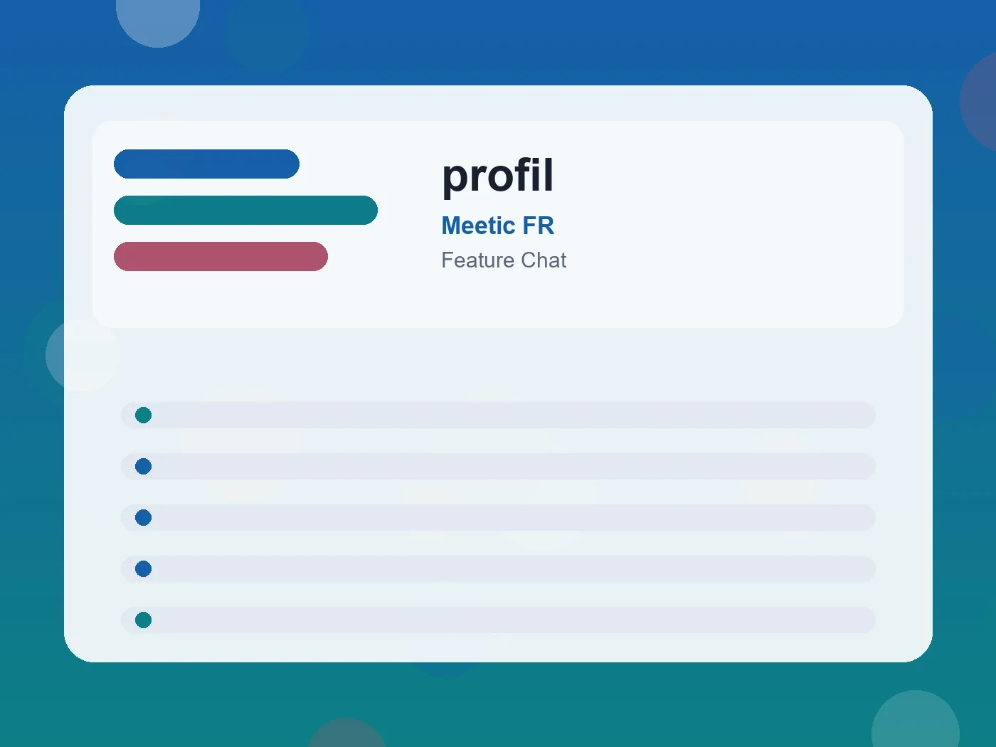 Meetic FR profil guide visual