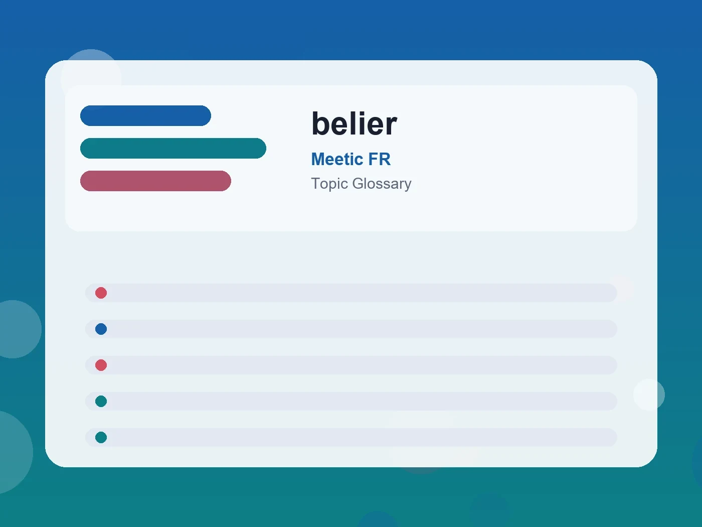 Meetic FR belier guide visual