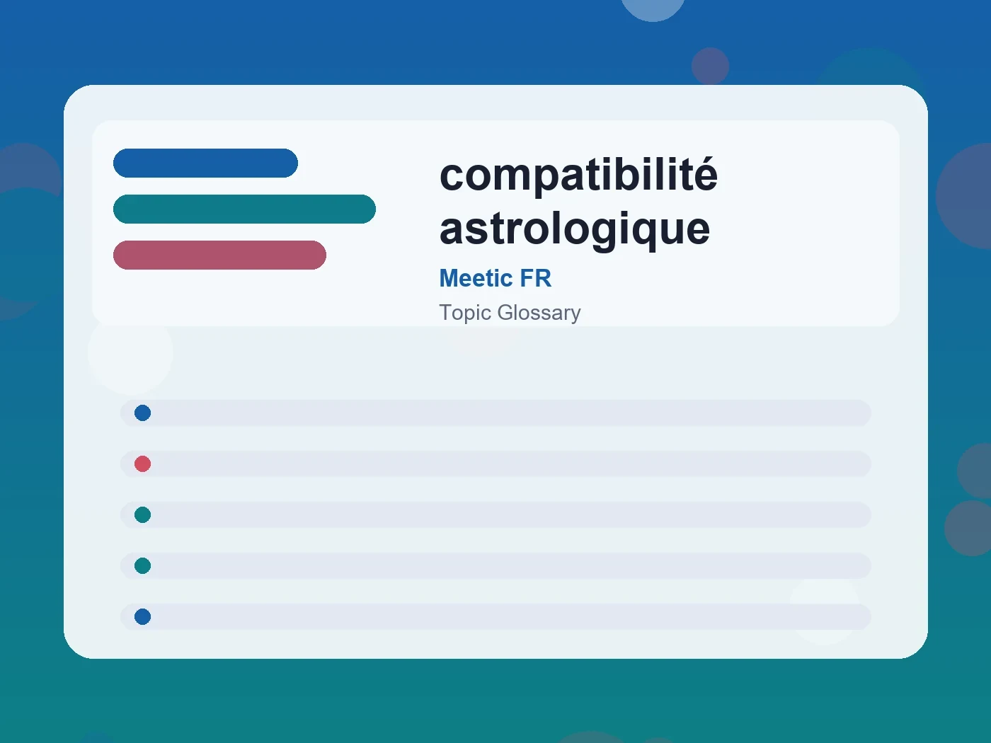 Meetic FR compatibilité astrologique guide visual