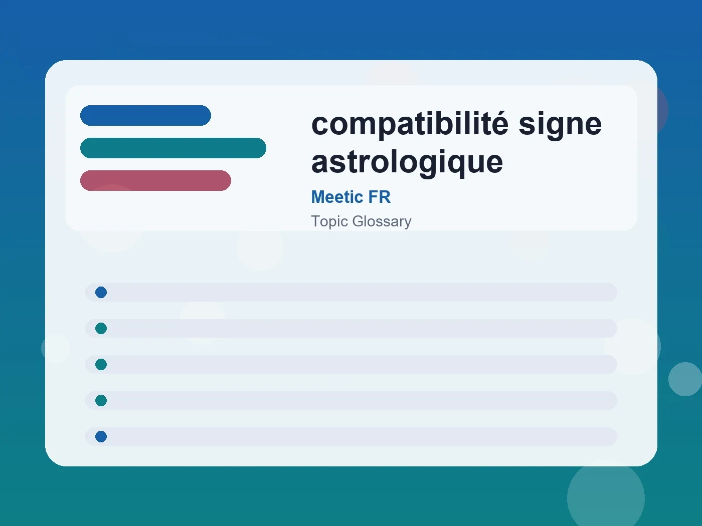 Meetic FR compatibilité signe astrologique guide visual