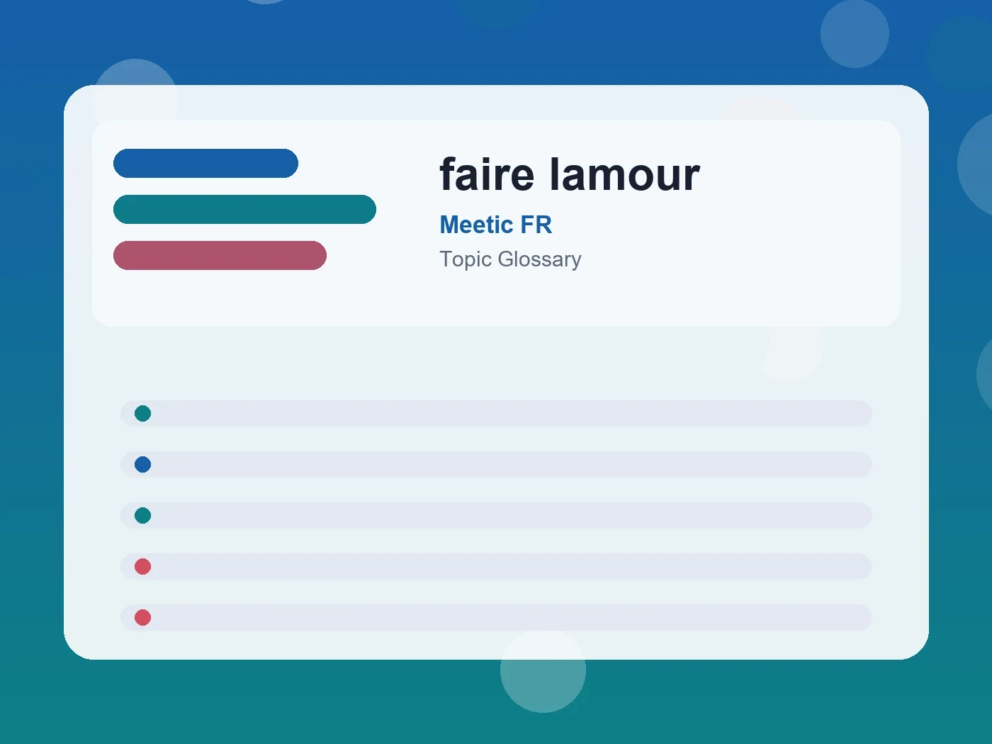Meetic FR faire lamour guide visual