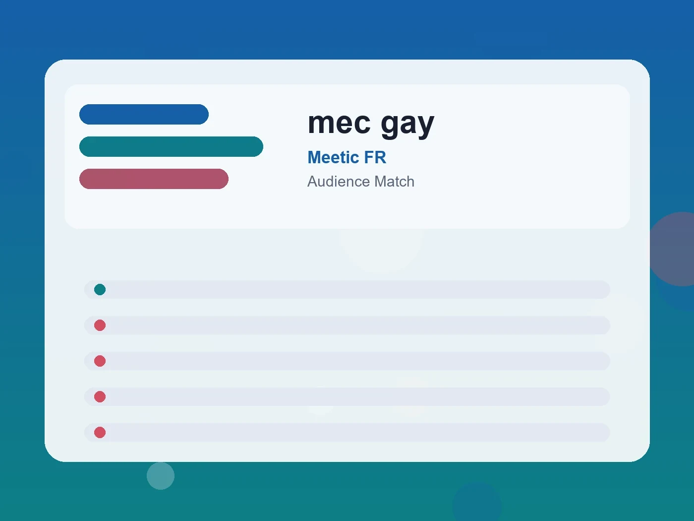 Meetic FR mec gay guide visual