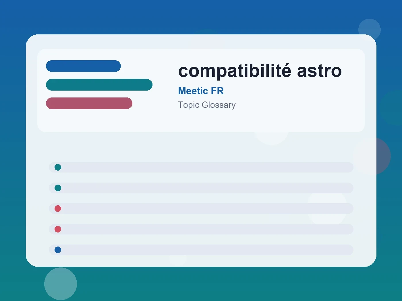 Meetic FR compatibilité astro guide visual