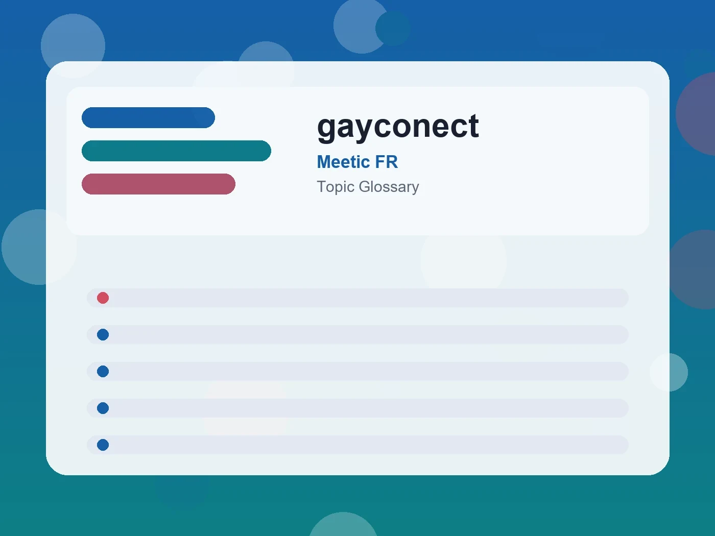 Meetic FR gayconect guide visual