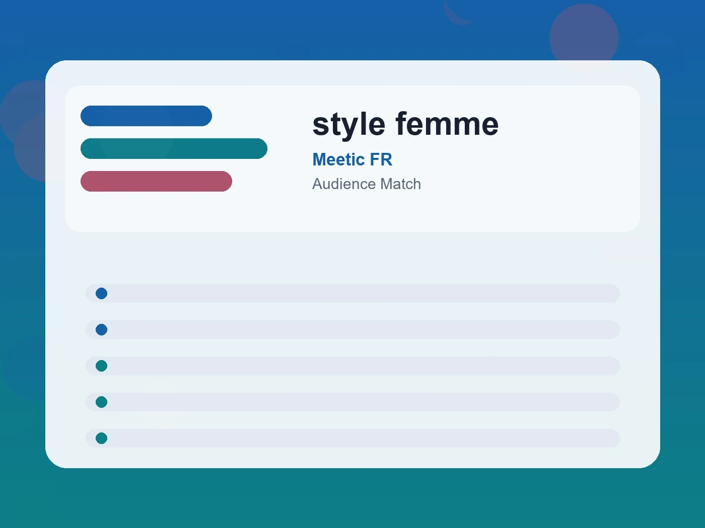 Meetic FR style femme guide visual