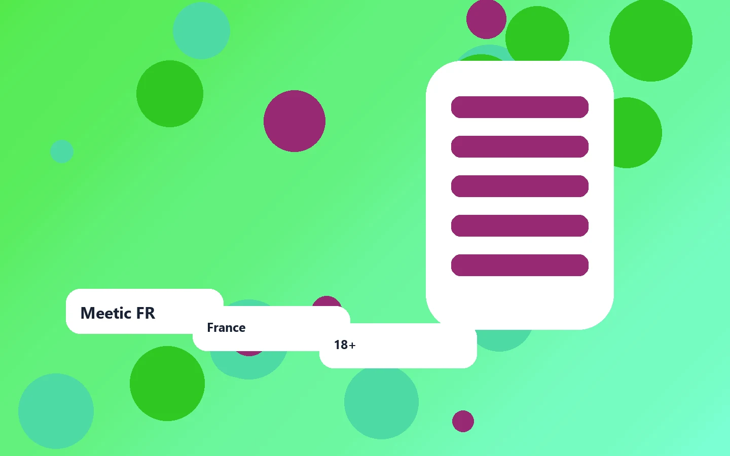 Meetic FR user guide